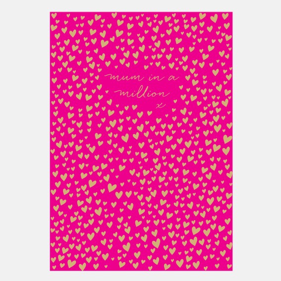Mum in A Million Mother's Day Card