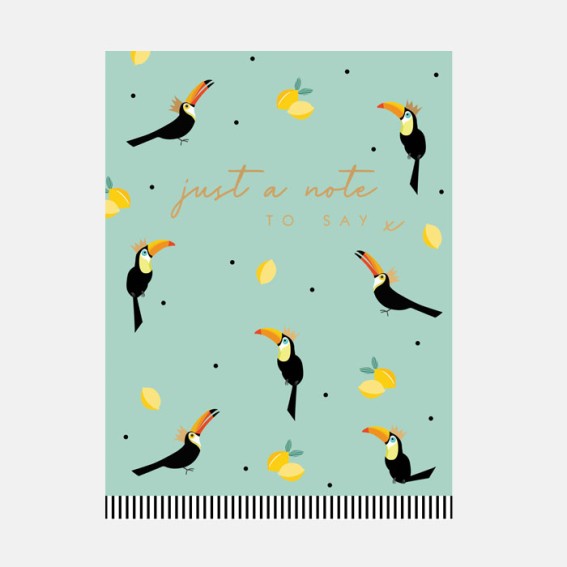 Little Gestures Toucan Just A Note To Say Card